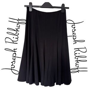 ✨Joseph Ribkoff Black Fit & Flare Midi Skirt - Size 6